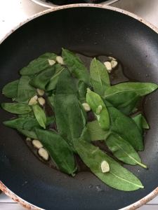 Sage with garlic