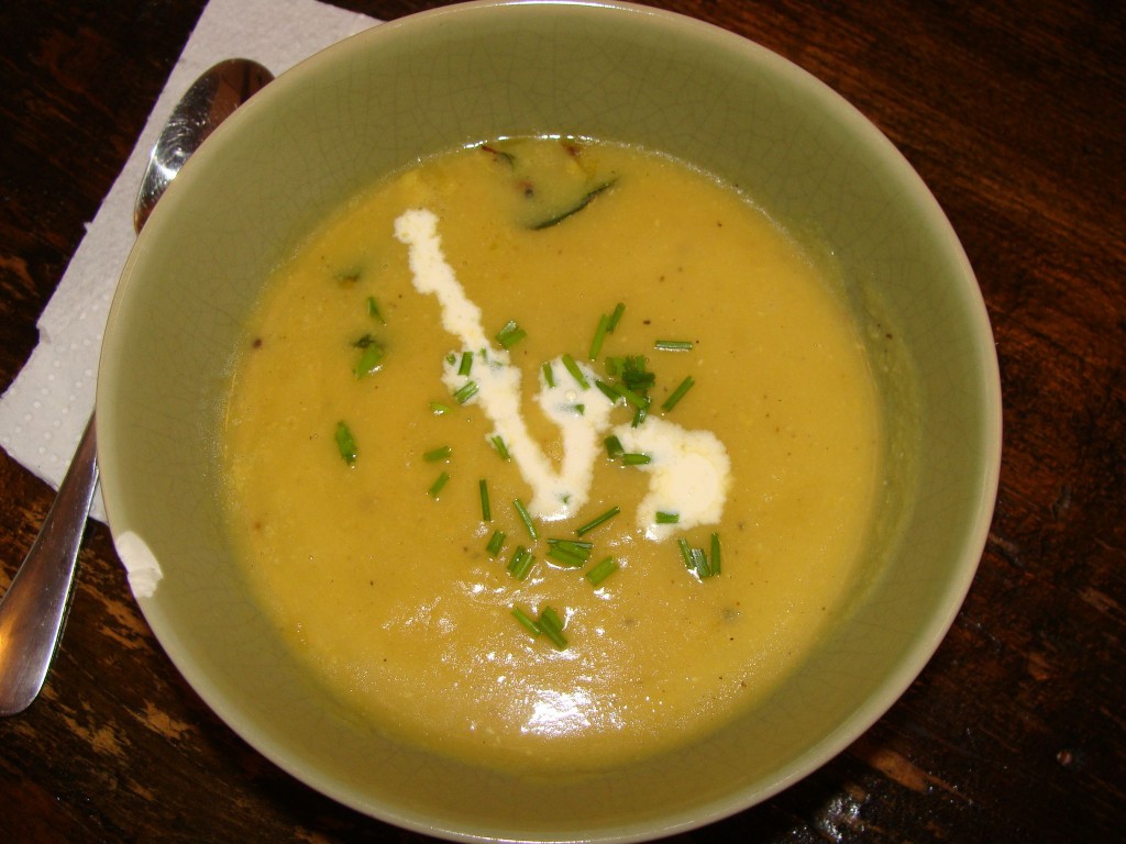 Veggie Love: Lentil-Leek Soup and Morel Mushroom Pasta