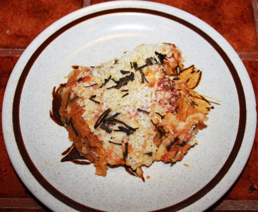 Winter Comfort Food: Spaghetti Squash Casserole